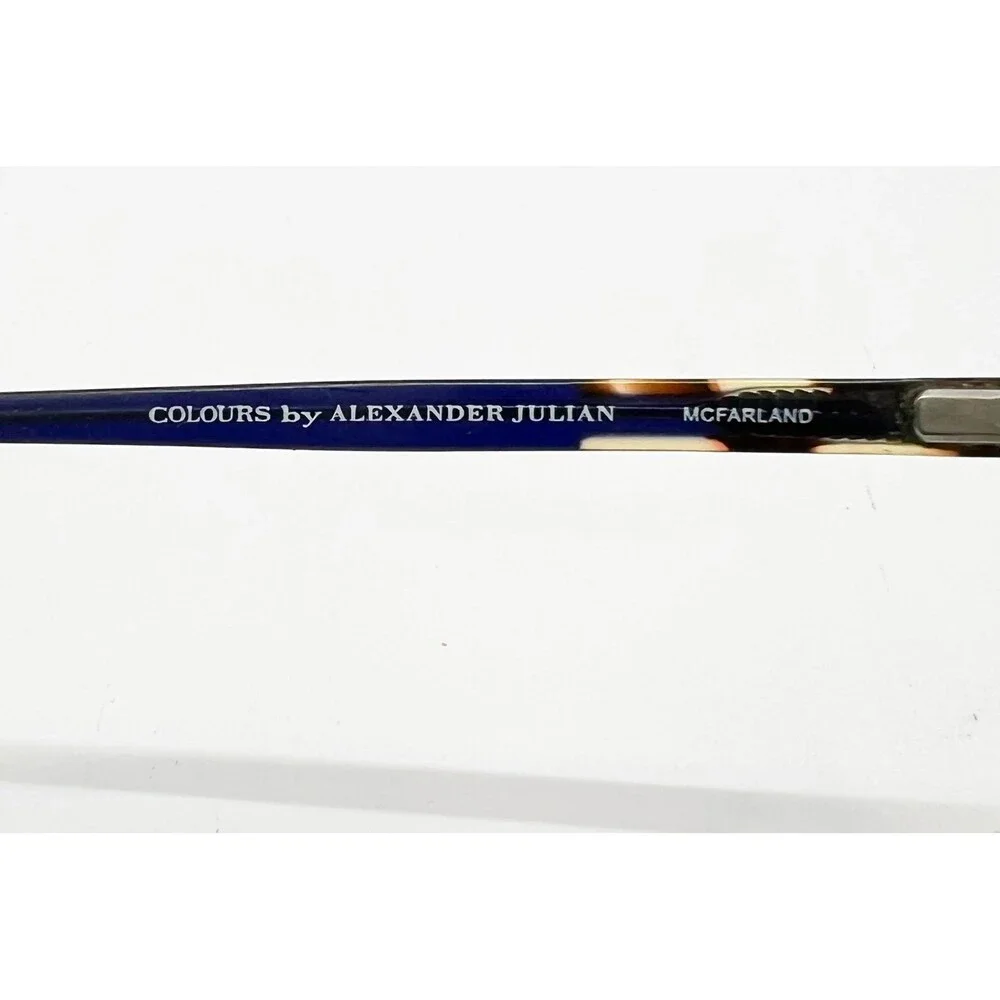 Colours by Alexander Julian Eyeglasses Mens Midnight Blue McFarland 54-18-140